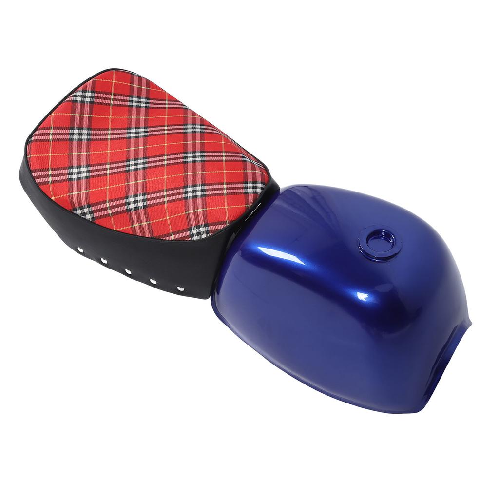 Fuel Gas Tank with Seat High Strength Metal Alloy Faux Leather for Monkey Bike Mini Trail Z50 Z50A Z50J Z50R