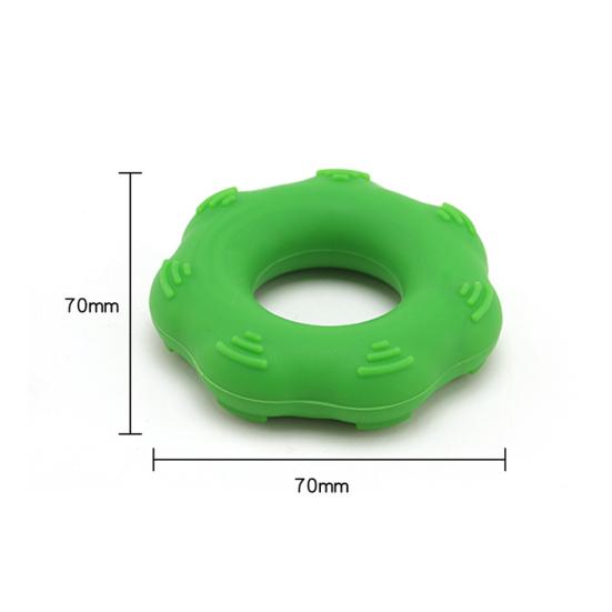 Hand Massage Grip Finger Strength Exercise Training Rehabilitation Silicone Ring