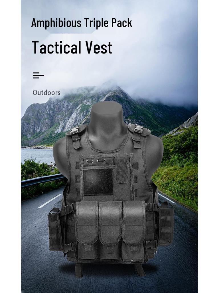 Anyue Multifunctional Tactical Vest for Outdoor Adventure & Training
