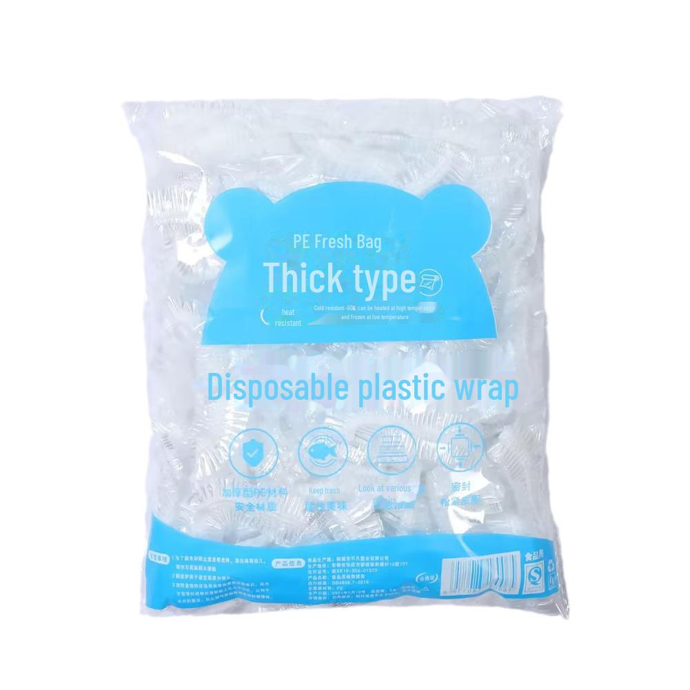 Elastische Einwegfolie aus Kunststoff zur Lebensmittelkonservierung – staub- und geruchsabweisende Gemüseabdeckung