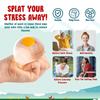 Funky Egg Squishy Ball Clear Squeeze Splat Ball Easter Basket Fillers Squishies Fun Toy Anxiety Reducer for Kids Adults