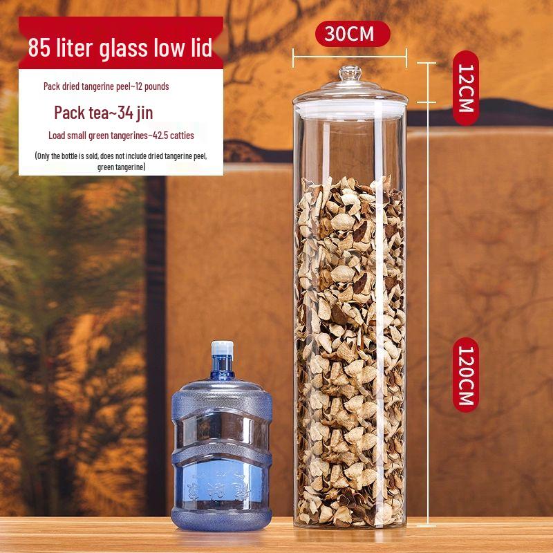 

Sealed Glass Storage Jar