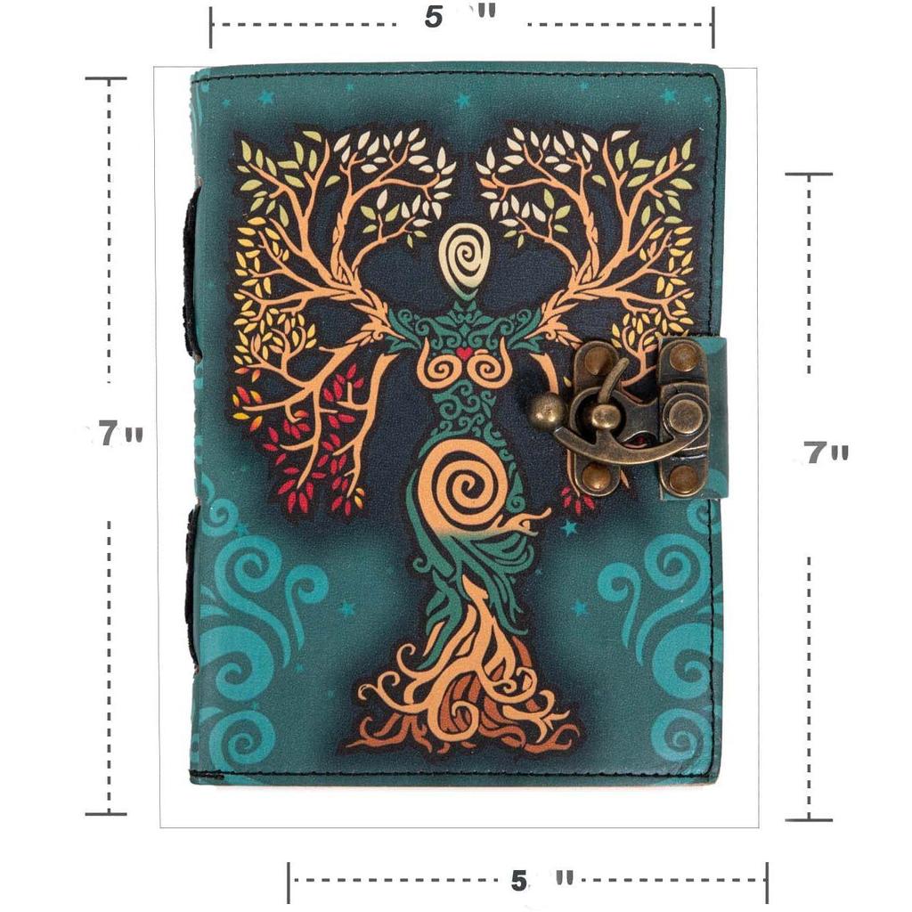 Vintage Leather Journal Diary, A5 17.78 X 12. 7 CM