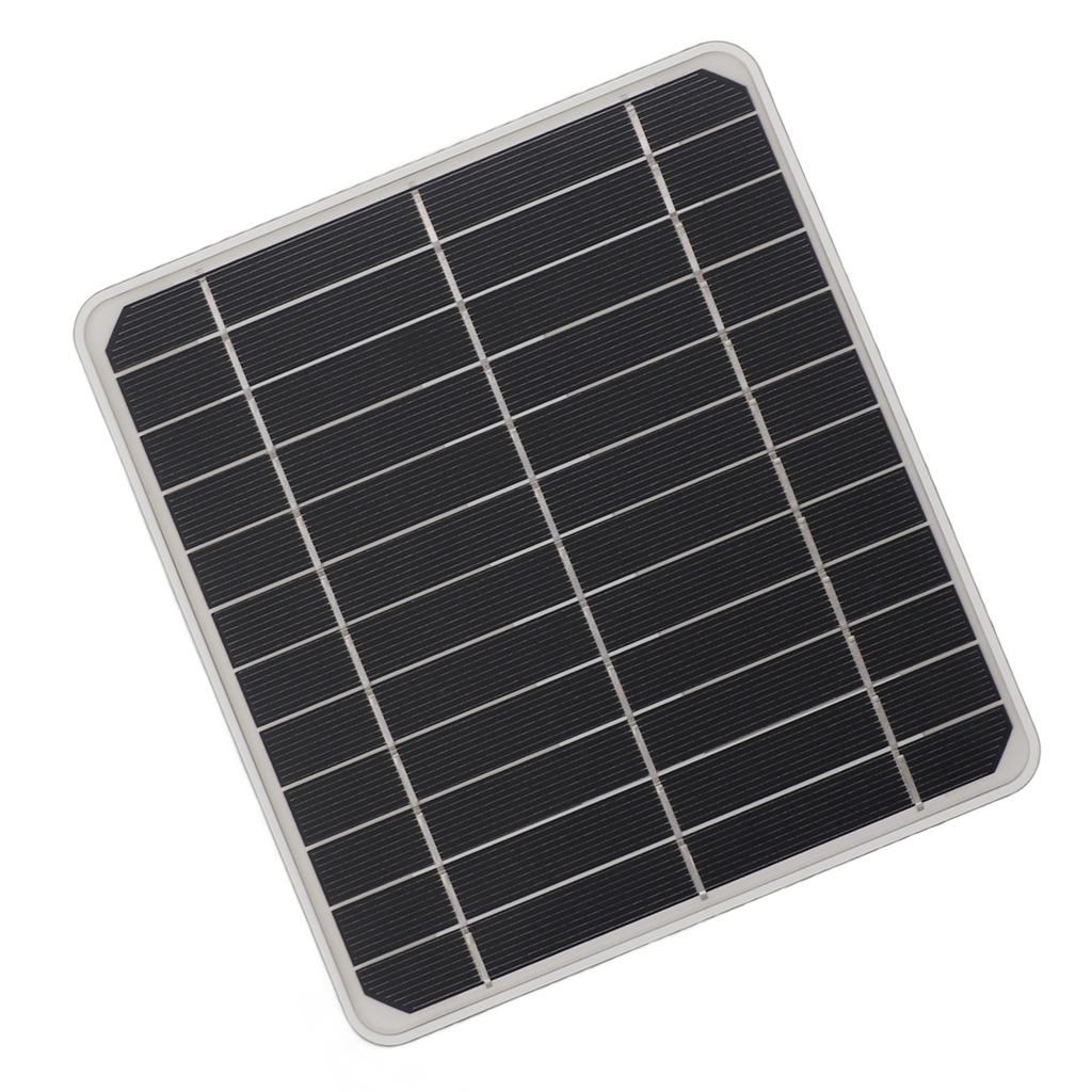 10W Solar Panel for Security Camera Monocrystalline Silicon USB Outdoor Solar Charging Panel with