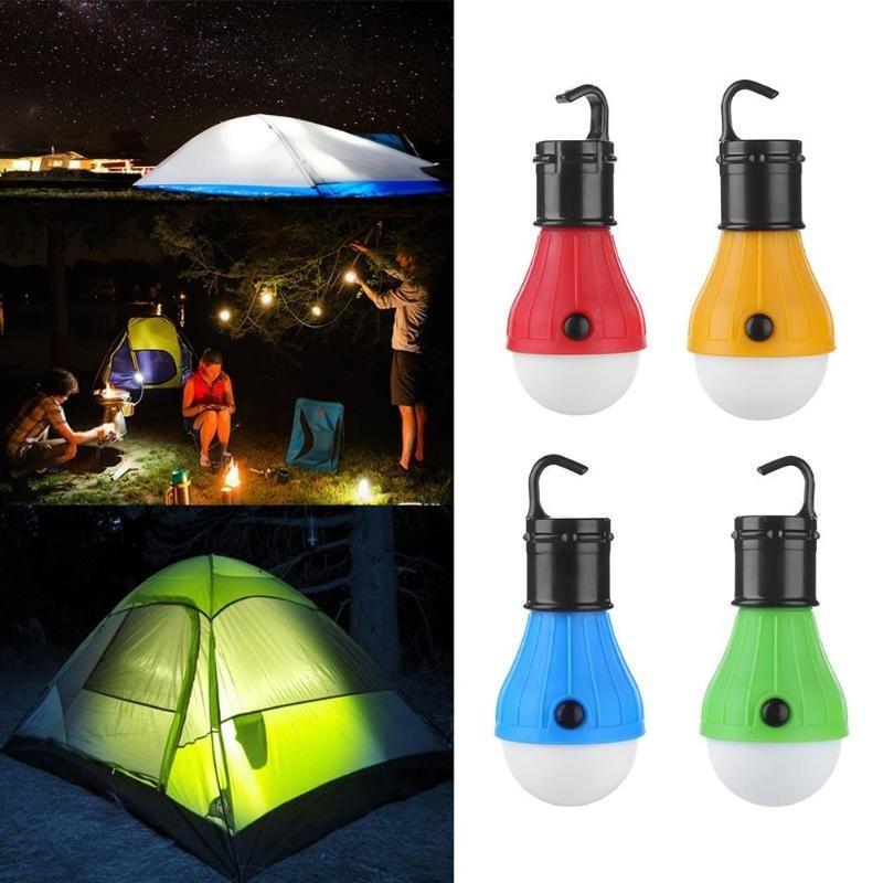 Portable Battery-powered Led Camping Lantern Waterproof Tent Light For Outdoor Adventures