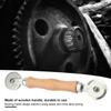 Wooden Handle Aluminum Alloy Wheel Repair Tube Stitch Puncture Patch Tyre Roller Bearing Tool