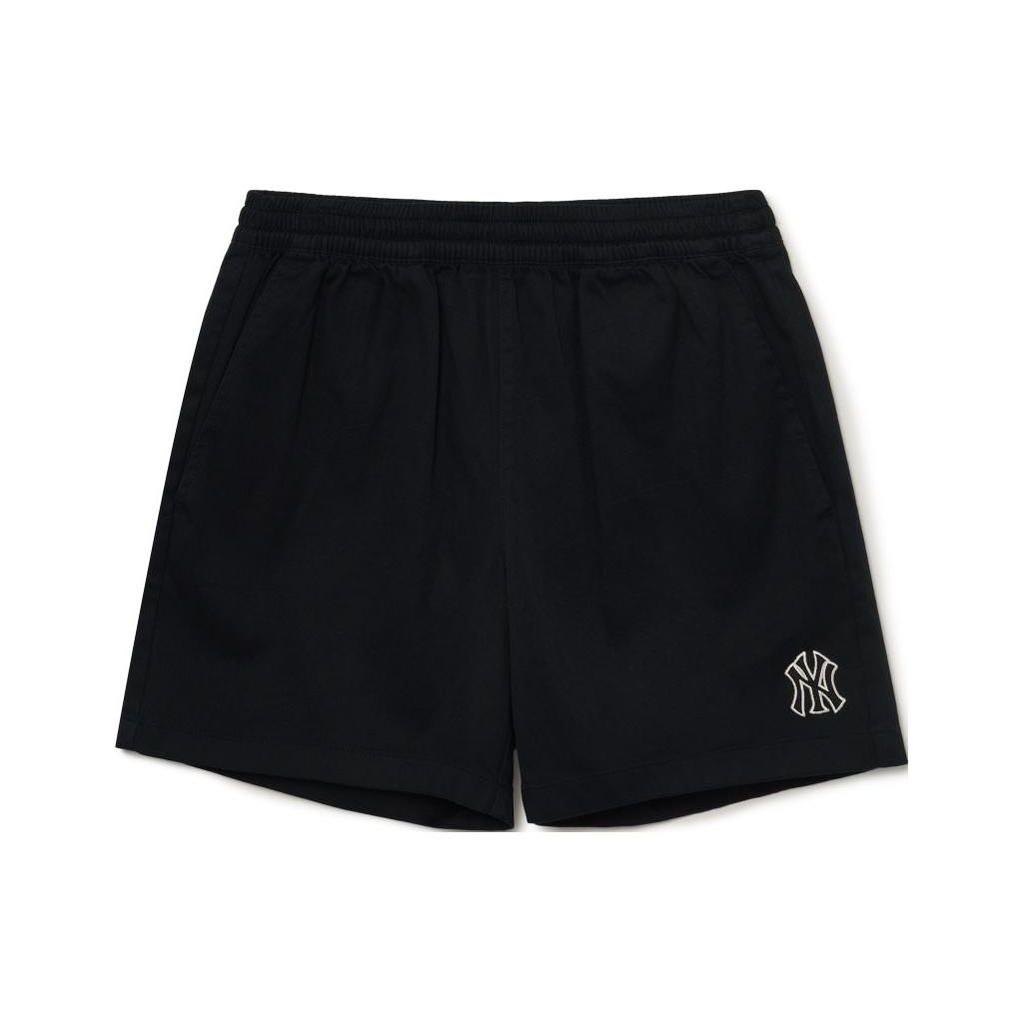 New York Yankees Solid Regular Athletic Shorts Women Shorts 3FSMB0433-50BKS