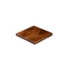 Solid Wood Square Drink Coaster Heat Resistant Mat for Coffee Tea Cups Water Glasses Table Protection Multipurpose Use