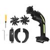Electric Garden Tiller Rechargeable Handheld Cordless Mini Cultivator for Loosening Soil Tilling Weeding