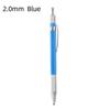 Black Tech Multi-Color 2.0mm Automatic Graphite Pencil with Replaceable Lead - No Sharpening Needed, Ideal for Drawing & Engineering