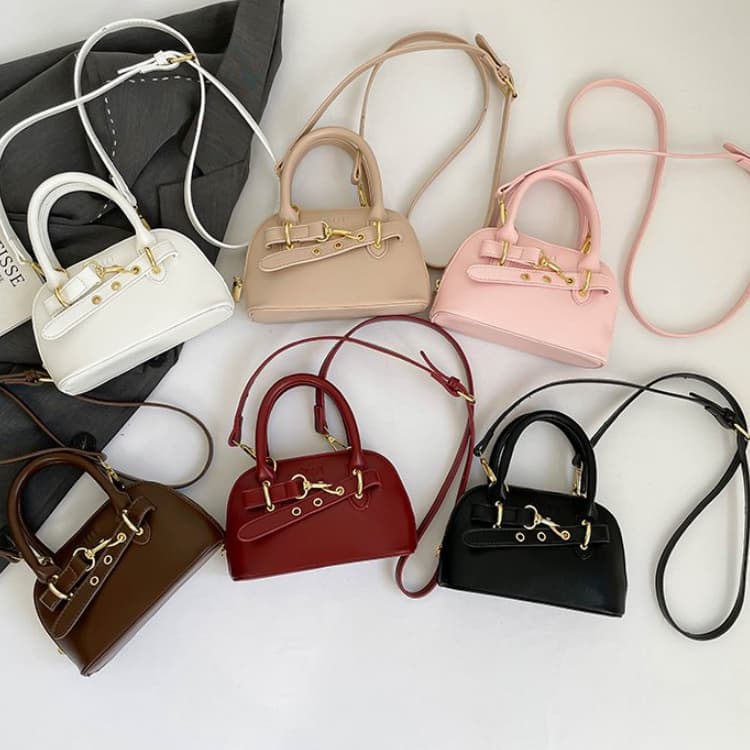 Mini-Muscheltasche Damen tragbare Umhängetasche