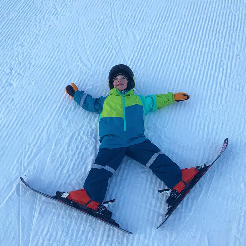 Youth Skiing Goggles - Helmet Compatible Snow Goggles for Age 4-16 Boys & Girls UV Protection