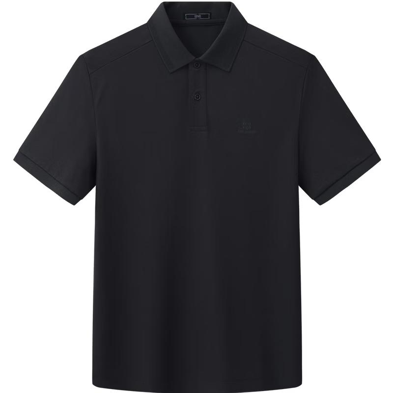 EMZ Men s Cooling Linen Blend Short-Sleeve Polo Shirt 2XL