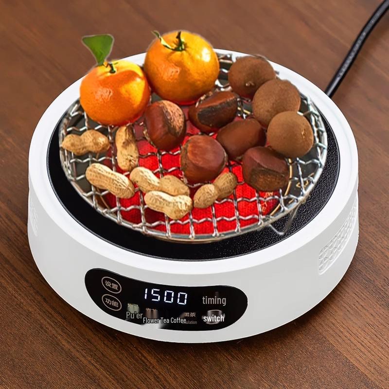 Smart Electric Glass Tea Cooker: Compact Ceramic Stove & Health-Preserving Hot Plate Kettle Gift