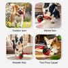 Interactive Dog Ball Chew-resistant Smart Puppy Toy Ball with Sound Rope Electric Automatic Moving And Rolling Pet Ball for Small Medium Large Dogs