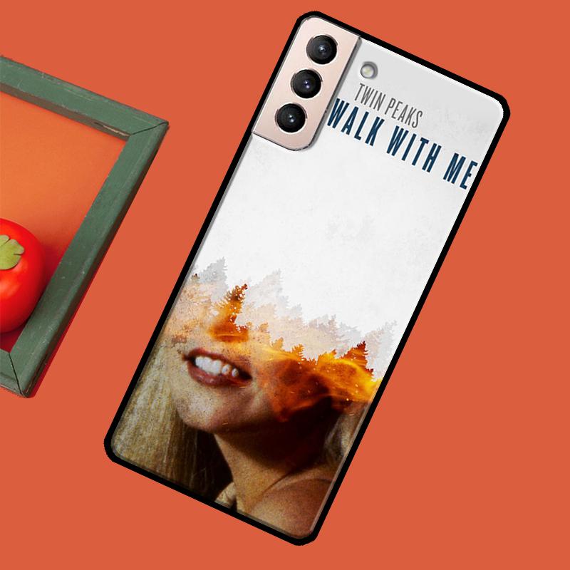 Fire Walk With Me Twin Peaks Soft Case For Samsung Galaxy S23 S22 S21 Ultra Note 20 Note 10 S8 S9 S10 Plus S20 FE Cover