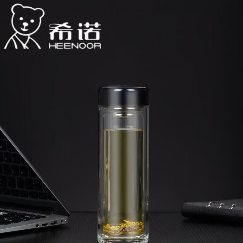 Xinuo XN-7167 doppelwandige Glas-Wasserflasche