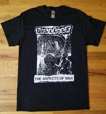 DISCLOSE The Aspects of War T-Shirt Japanese D Beat Crust Punk Band Tee UK