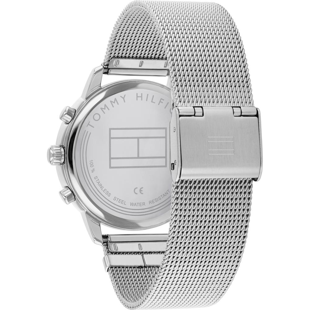Tommy Hilfiger Blake Silver Stainless Steel Mesh Bracelet Ladies Quartz Watch 1782301