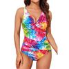 Vintage One Piece Swimsuit Sexy Printed Swimming Suit for Women Summer Monokini Swimwear Bathing Suits Boho Ladies Swimsuits