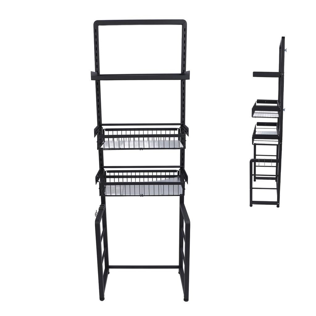 Over The Toilet Rack Over Toilet Bathroom Organizer Pull Out Adjustable Design Fit Most Toilets