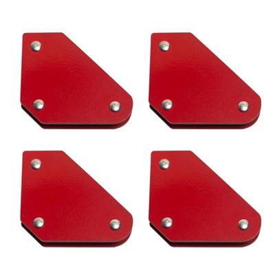 Set di 4 Supporti Magnetici per Saldatura Set di Morsetti Magnetici per Saldatura Multi-Angolari per Posizionamento Sicuro a 45/90/135 Gradi