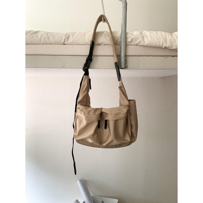 Casual Nylon Dumpling Bag Large Capacity Fashion Messenger Bag Women Niche High Sense Versatile Shoulder Bag Women