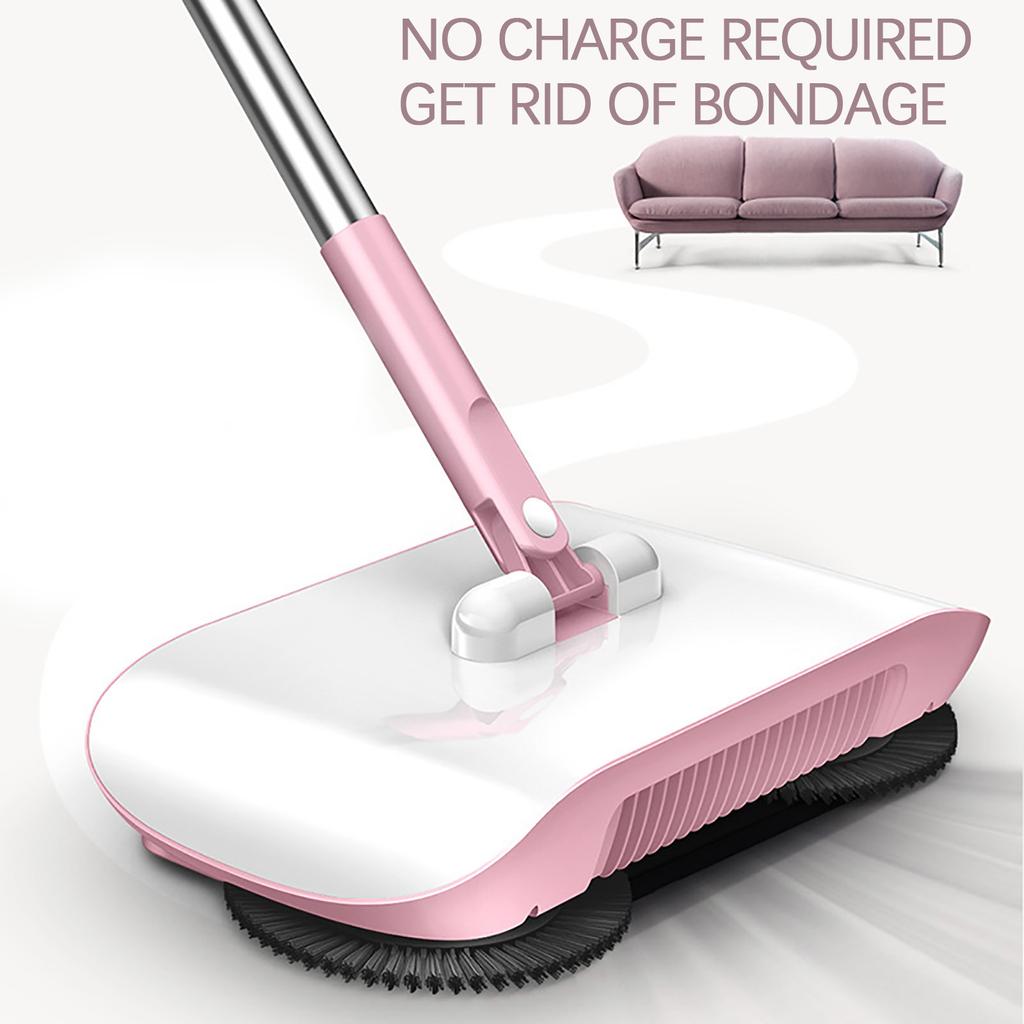 Hand Push Sweeper Household Lazy Three-in-one Suction Sweeper Cleaning Machine Floor Stall