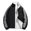 New Jacket for Men's Autumn New Loose Stand Collar Outdoor Casual Cardigan Youth Jacket Double-sided Multi-color