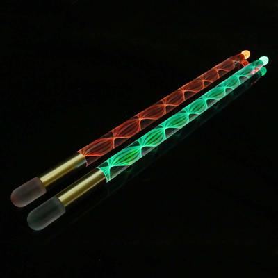 2 Pieces Led Lights Up Drum Sticks Mallet Glow In The Dark Drumsticks for Kids