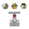 3/4" NPT Stainless Steel 316 Straight Needle Valve, Leak-Proof Thread Hydraulic Flow Control Valve for Piping & Fluid Regulation