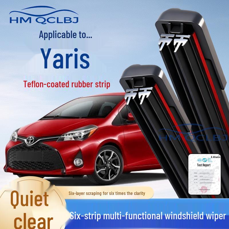 

Безкаркасна багатофункціональна щітка склоочисника для Yaris - Універсальна подвійна планка, 6-шарова конструкція Toyota Camry/2024-2025 [9th Generation]