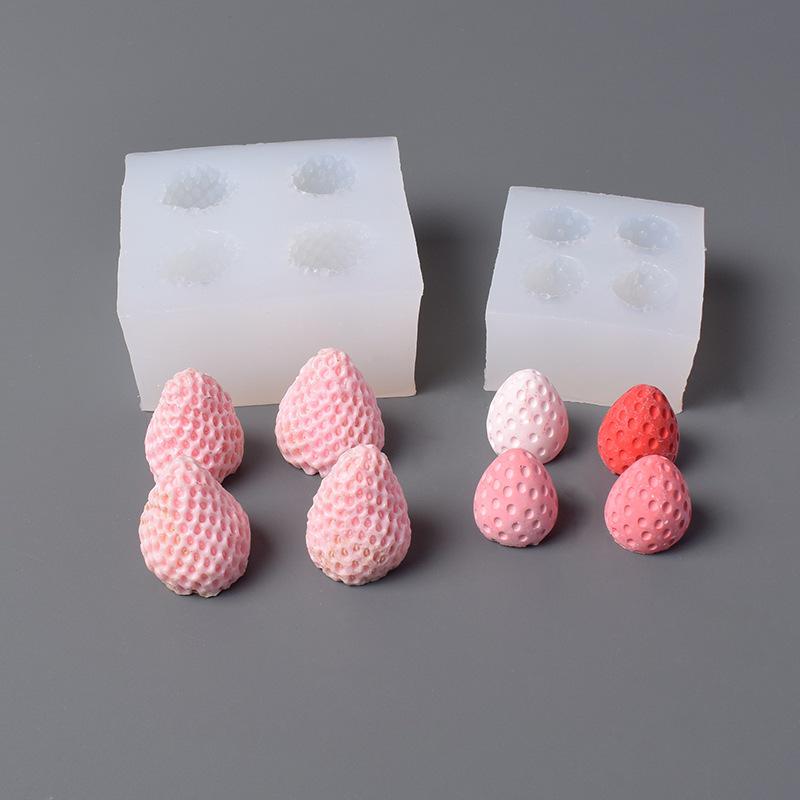 Strawberry Silicone Cake Mold for DIY Baking & Fondant Decoration