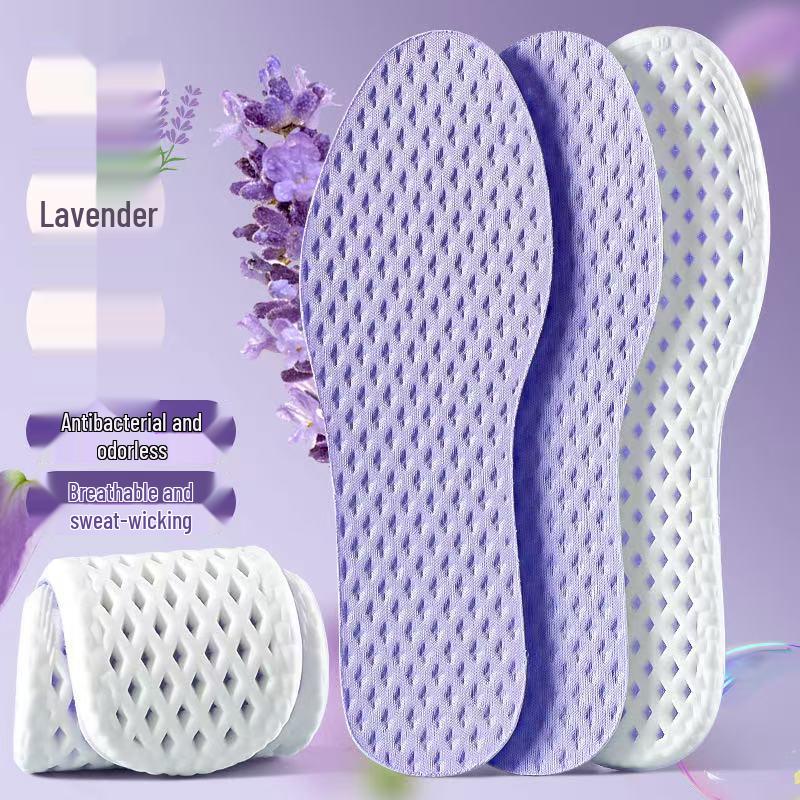Ultra-Soft Mugwort Insoles for Men and Women - Shock Absorption, Reduces Fatigue & Foot Pain