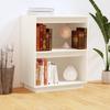 Vidaxl Cabinet, White, 60X34X75 Cm, Solid Pine Wood
