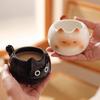 Tazza in Ceramica Cartone Animato Gatto Siamese Tazza da Caffè Sottosmalto Colorato Gatto Tazza per Acqua Casa Colazione Latte Tazza da Caffè Regalo di Compleanno Tazza