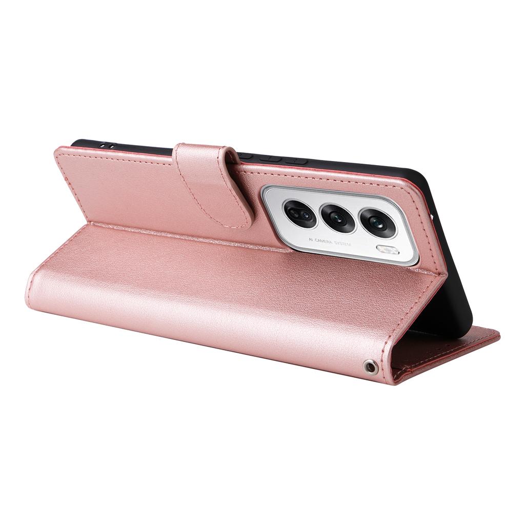 For Oppo Reno12 5G (Global) Case Wallet Stand View PU Leather Phone Cover