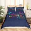 Music Note Piano Score Line 3D Printed Bedding Set Cozy Duvet Cover Set King Queen Twin Single Size Birthday Gift Bedroom Decor