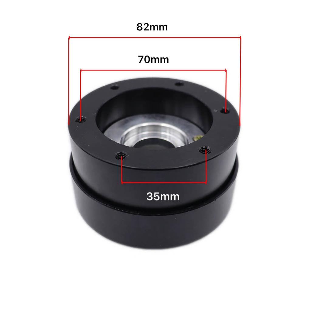 70mm 6 Hole For MOZA Steering Quick Release Racing Simulator Game Steering Wheel Hub For SIMAGIC M10 A/Mini Euro Truck