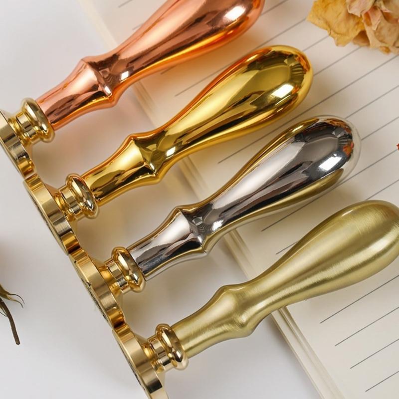 Metal Seal Stamp Handle for Sealing Stamp, Seal Stamp Handle for Seal Letter, Envelope Invitation Embellishments