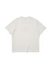 BBC EARTH Embroidered Point Short Sleeve T-Shirt_Cream
