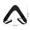 Nylon Fitness Abdominal Crunch Straps V-Shaped Fitness Abdominal Belt  Gym Equipment