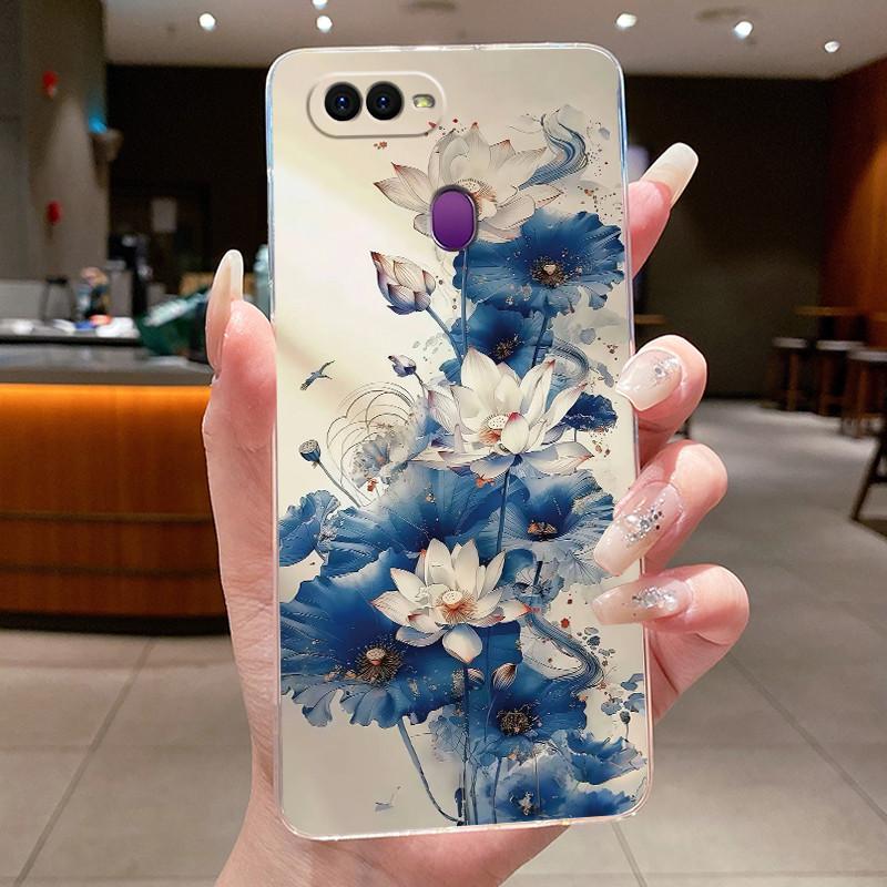 Casing For OPPO A5S AX5S A12 AX7 A7 2018 CPH1909 CPH2083 F9 CPH1823 Transparent Case Luxury Cute Cool Boys Girls Soft Shell