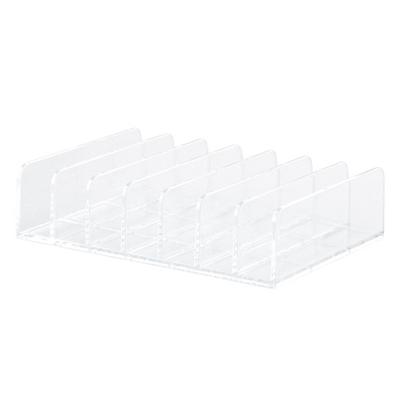 Eyeshadow Tray Organizer Transparent Makeup Palette Cosmetics Display Holder Eye Palette Organizer