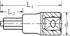 Stahlwille In-Hex Socket 54-IC-8, 12.7mm Drive x 60mm Overall Length, 1 Piece
