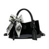 Armani Kosmetiktasche/Kulturbeutel [Maßgeschneiderte Tasche] Retro Schwarz Smart Einfach Nische High-End Herbst und Winter Trendig Pendeln Damen Retro Schwarz Kunst