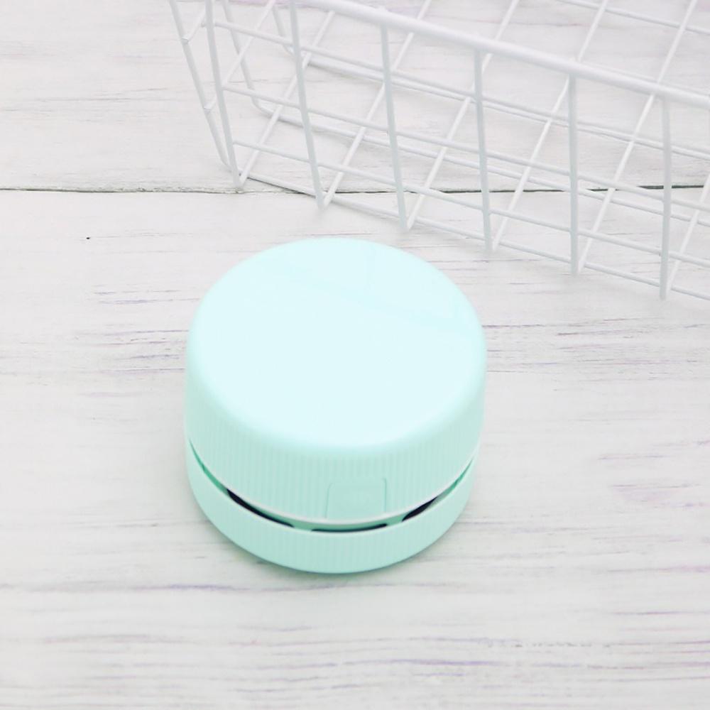 Desk Vacuum Cleaner, Mini Small Household Rubber Paper Cleaner, Portable Student Supplies, Office Supplies, Desktop Storage Box
