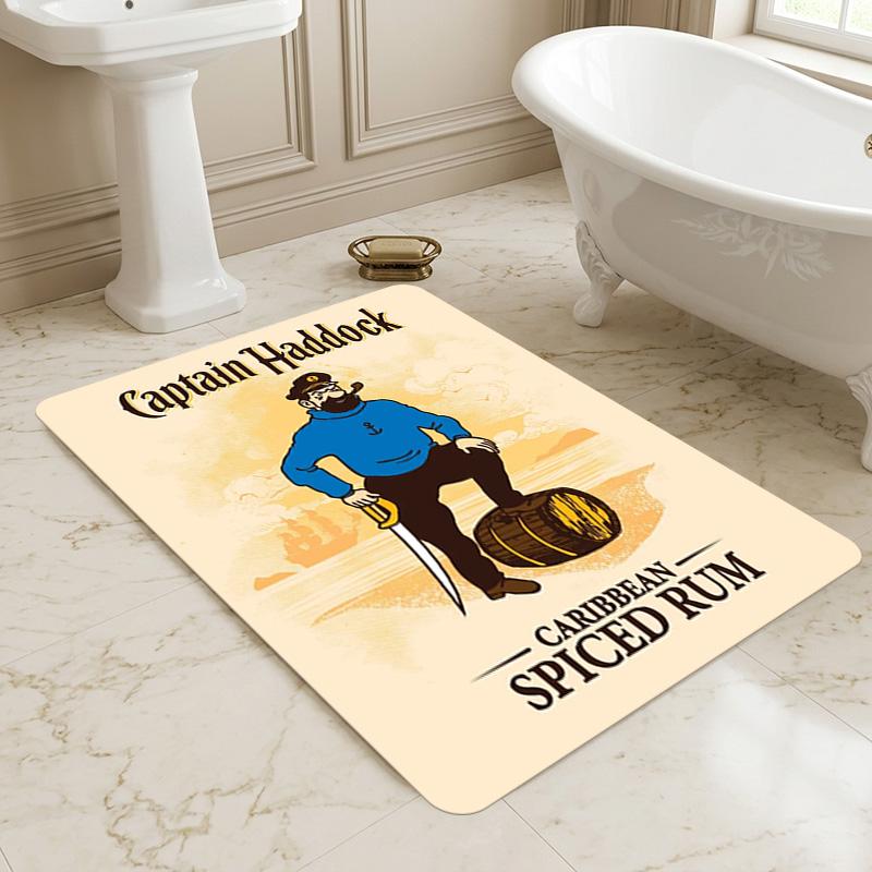 Captain Haddock Living Room Nonslip Area Rug Soft Carpet For Bedroom Game Playroom Sofa Office Home Decor Doormat Christmas Gift C926871
