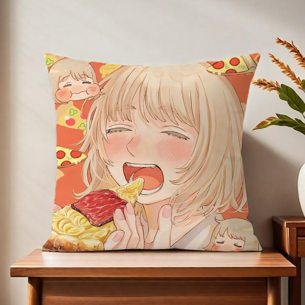 Ddeliciou Anime Ddungeons Cushion Cover For Pillow Printing Sofa Decoration Home Car Room Coffee Shop Office Nordic Simplicity