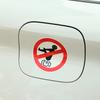 Funny 'No Farting' Vinyl Car Decal - Durable PET Sticker for Vehicle Exterior Car Stickers Refrigerator, Computer, Suitcase, Creative Stickers